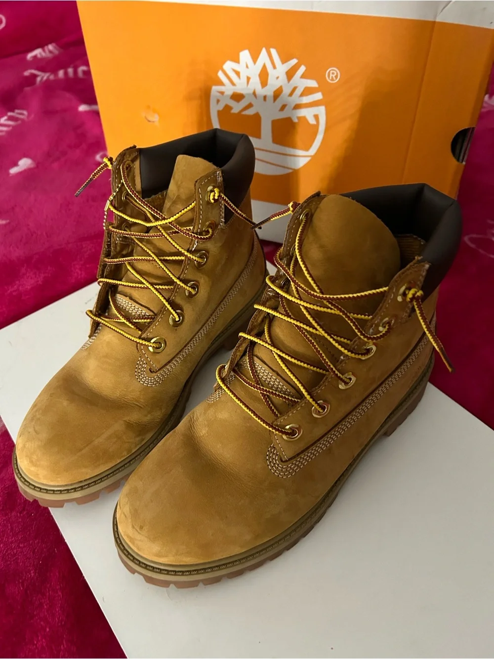 Timberland Wheat Tan Classic 6-Inch Waterproof Boots